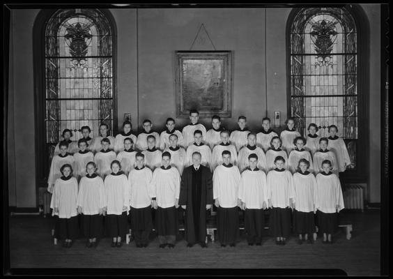 Crimson Year Book, Transylvania College; choir