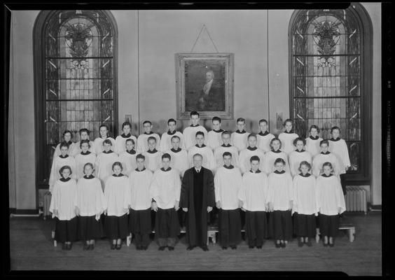 Crimson Year Book, Transylvania College; choir