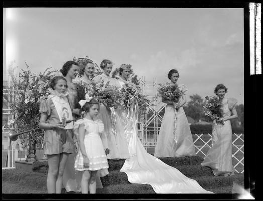 University of Kentucky May Day; queen's court