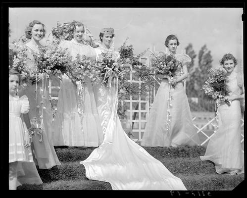 University of Kentucky May Day; queen's court