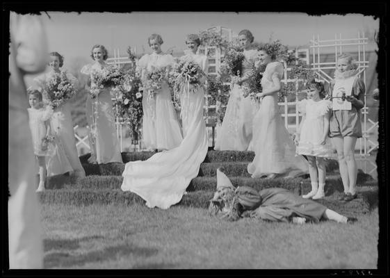 University of Kentucky May Day; queen's court