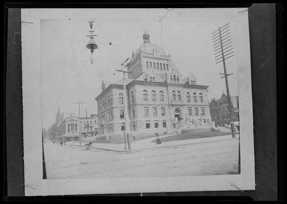 Court House; Fayette County; 1900, copy work