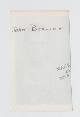 Photographic print: Brewer, John