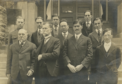 Ten unidentified men