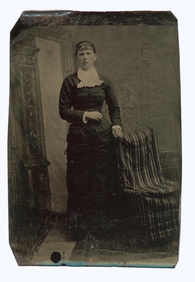 Portrait of an unidentified woman