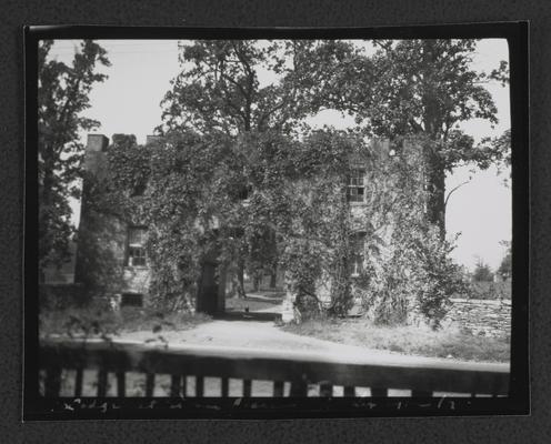 Gatehouse to Ingelside. 1099 S. Broadway, Lexington