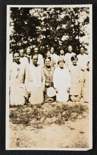 Group, unidentified. Printed in Montgomery, Alabama