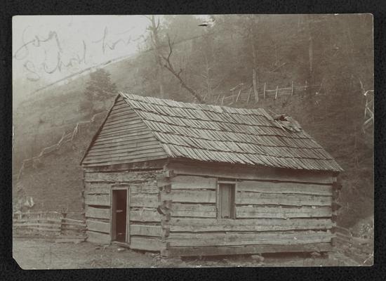 The No. 2 is a School House at the Head of Stillwater Creek, Kentucky