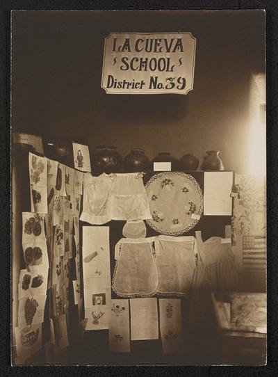 Display from the La Cueva School District No. 39, in New Mexico