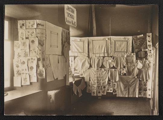 Display from the Jacona School, District No. 16, in New Mexico