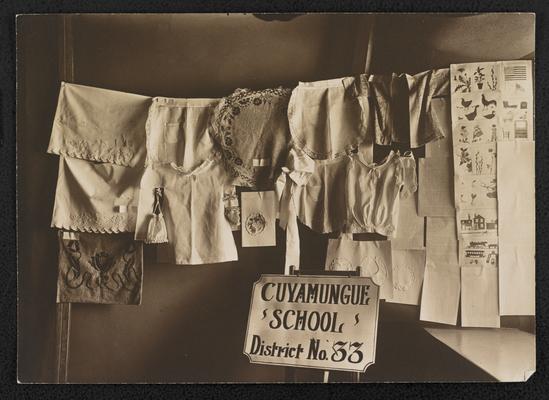 Display from the Cuyamungue School, District No.33, in New Mexico