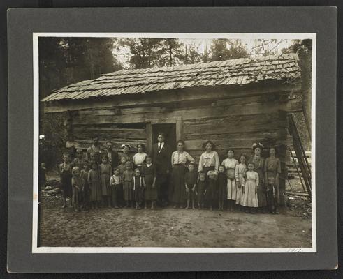 Cowhorn, Hayes Perkins, teacher, school-1912