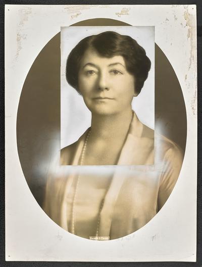 Formal portrait of Cora Wilson Stewart