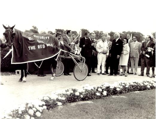 Horses; Harness Racing; Winner's Circle; 1971 Kentucky Futurity