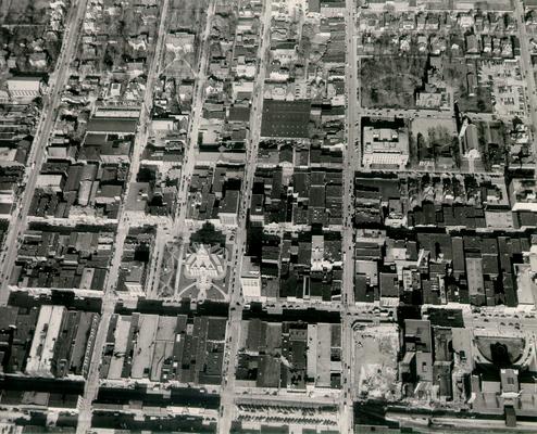 Lexington; Aerial Views; Aerial view of Lexington #7