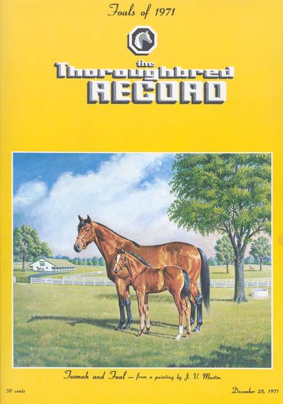 Thoroughbred Record; Thoroughbred Record cover