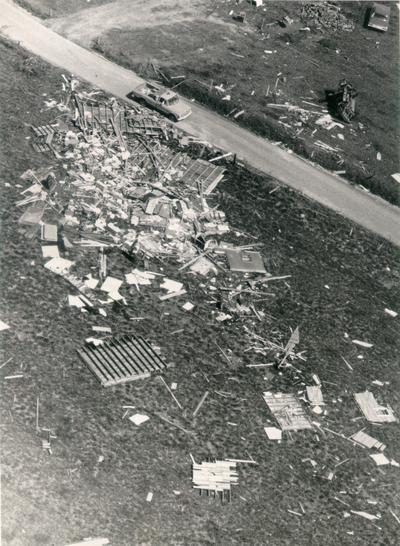 Colombia; 1971 Tornado; Post-tornado carnage