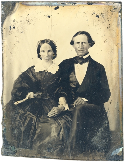 Unidentified man and woman