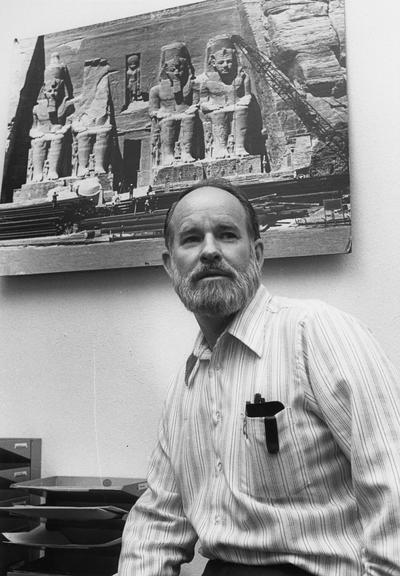 Adams, William Y., Professor of Anthropology and Chair of Department of Anthropology, photographer: University Information Services