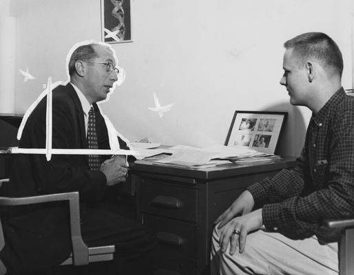 Diachun, Stephen, Professor of Plant Pathology, Faculty Member of the Board of Trustees, pictured (left) with Jay Roberts