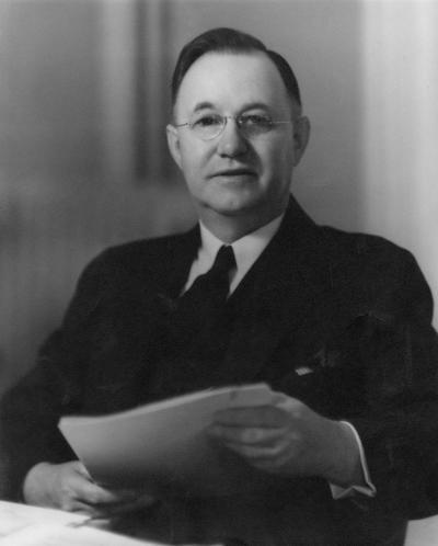 Donovan, Herman Lee, President, University of Kentucky, 1941 - 1956, birth 1887, death 1964