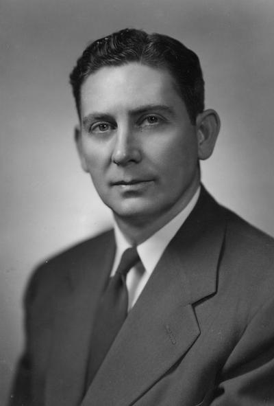 Fitzgerald, Bernard, Chair, Music Department, Director of Bands, Photograph University Studio, Austin, Texas