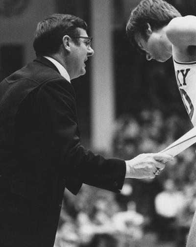 Hall, Joe B.,University of Kentucky Men's Basketball Coach 1972-1985