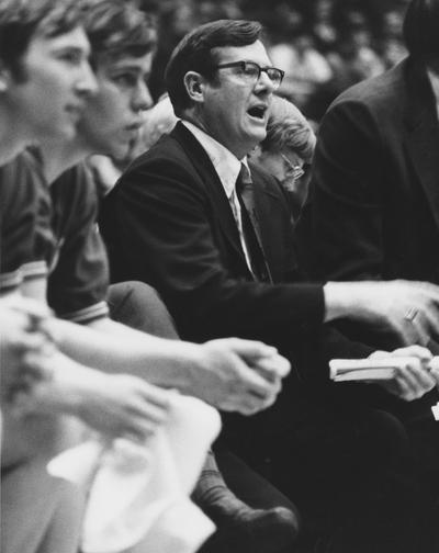 Hall, Joe B., University of Kentucky Men's Basketball Coach 1972-1985