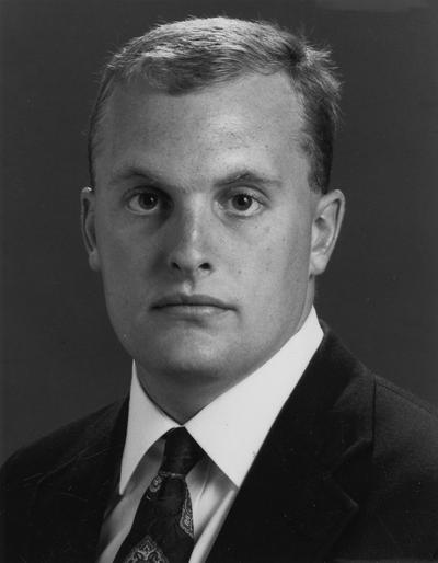 November, Pete, 1992 - 1993 Student Government President and Student Member of the Board of Trustees