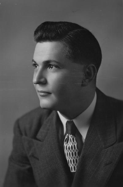 Blackburn, Arnold, Professor, Department of Music, Public Relations Department, photographer: Lafayette Studio