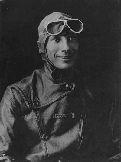 Blevins, Clarence Elmo, Class of 1914, Lieutenant Aviation A. E. F., killed in airplane accident, England, 1918