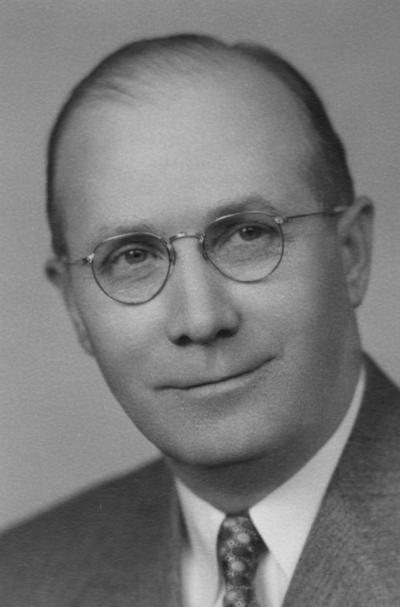 Pickett, Ralph Russell, Professor of Economics, photograph by LaFayette Studio