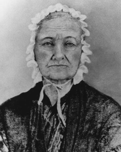 Elizabeth Johnson Bradford, mother of alumnus of the University of Kentucky, Laban Bradford
