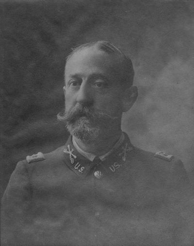 Swigert, Samuel Miller, University of Kentucky Commandant 1894-1898, United States Calvary, from Military Department
