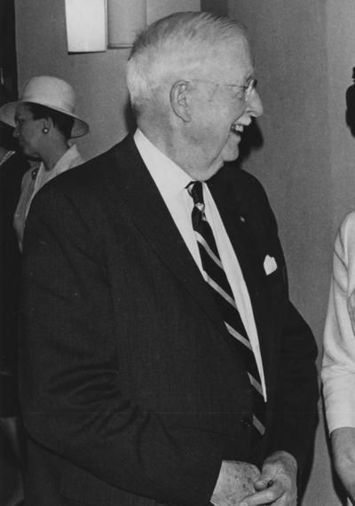 Bryant, Thomson Ripley, Superintendent, Agricultural Extension Service, College of Agriculture, 1918 - 1954, Recipient of the Algernon Sydney Sullivan Medallion in 1967, Lexington Herald - Leader Staff photograph