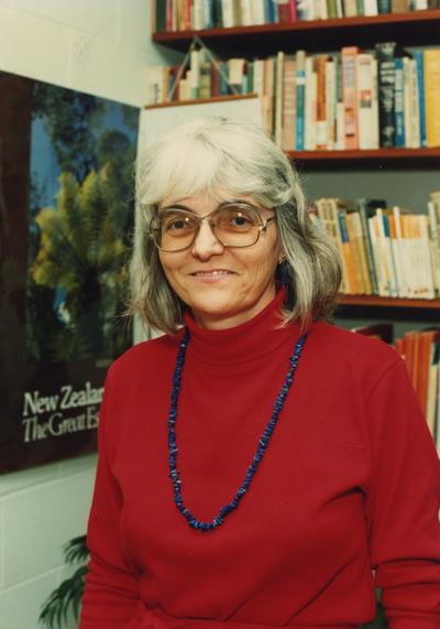 Wilson, Angene, College of Education, history emphasis in the Teacher's Certification Program, 1989 recipient of the Great Teacher Award