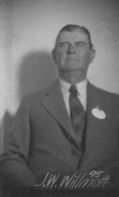 Willmott, John Webb, Class of 1895, attended reunion in 1940