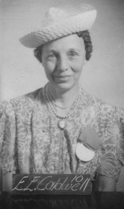 Vaughn, Esther (Mrs. Everett E. Caldwell), Class of 1910, attended reunion in 1940