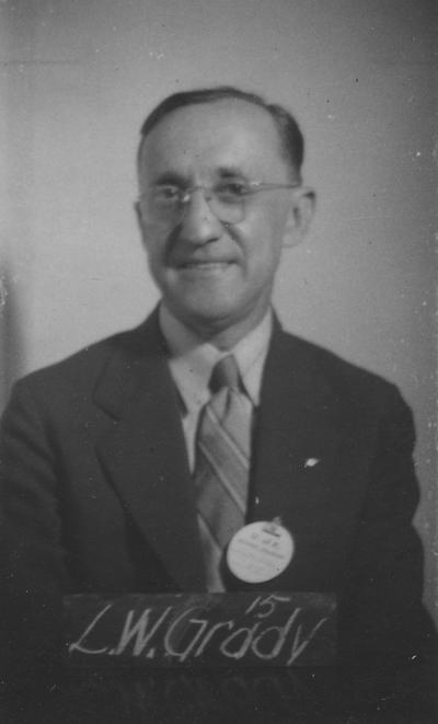 Grady, L. W., Class of 1915, attended reunion in 1940