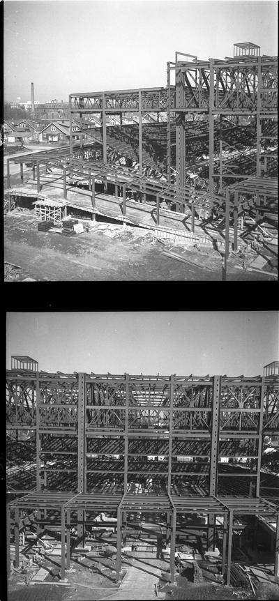 UK Memorial Coliseum Steel Construction