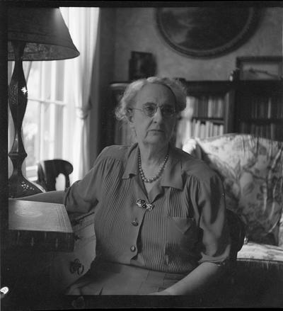 Margaret King Portrait at Home