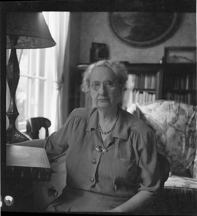 Margaret King Portrait at Home