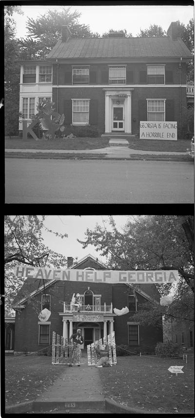 Homecoming Decorations-Sororities