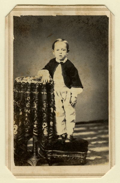 Unidentified boy (Photographer: D. B. Elrod, Lexington, KY)