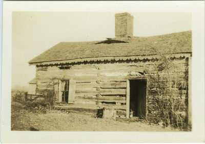 One story slave cabin