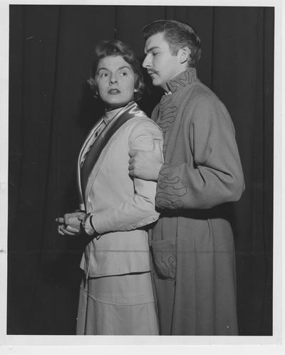 Leila Sherman and Gene Arkle in 