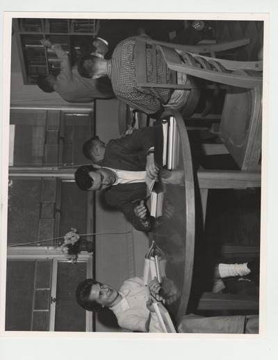 Students at the Pharmacy Library