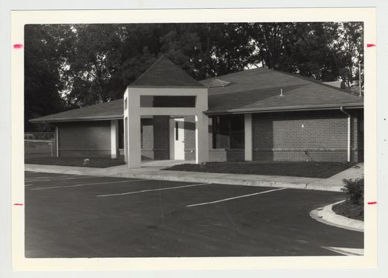 University of Kentucky KinderCare building on the corner of Woodland and Columbia Avenues