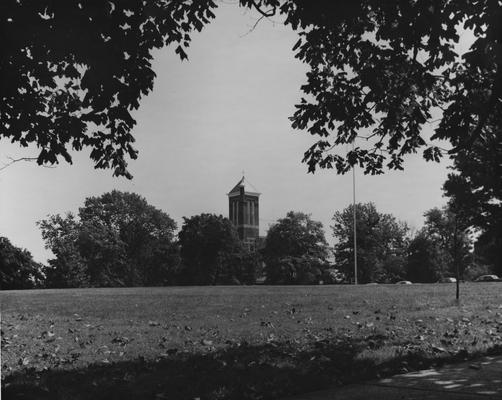 Barker Hall from a distance; photographer:  Thomasson-Smith