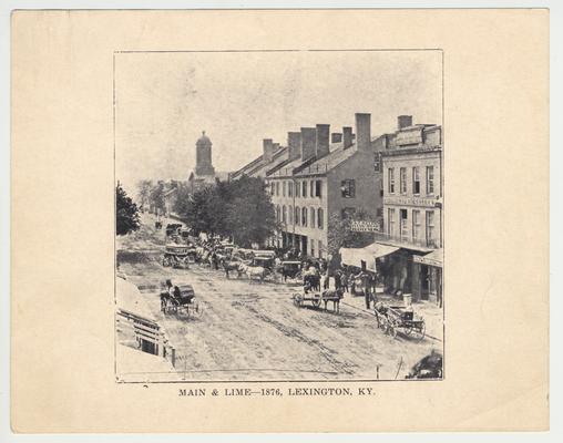 Corner of Main Street and Limestone